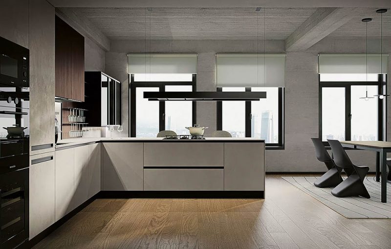 MK10 Urban Classic, Gentili Cucine � ������. ���������� ����� � ���������� � ���� �� �������.