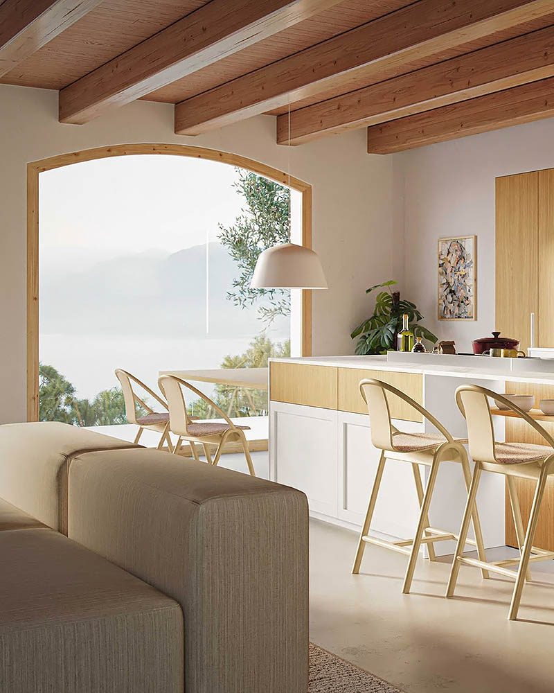 MK6, Gentili Cucine � ������, ������� ������� ����� � ������ � ���� �� �������.