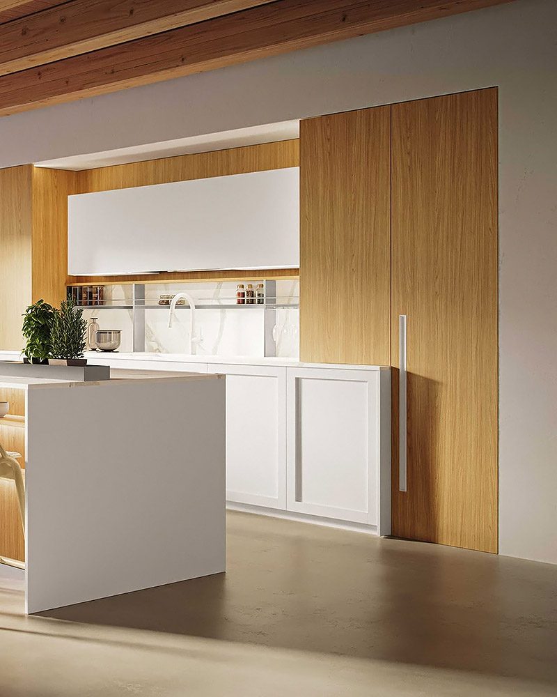 MK6, Gentili Cucine � ������, ������� ������� ����� � ������ � ���� � ���������� ���������.
