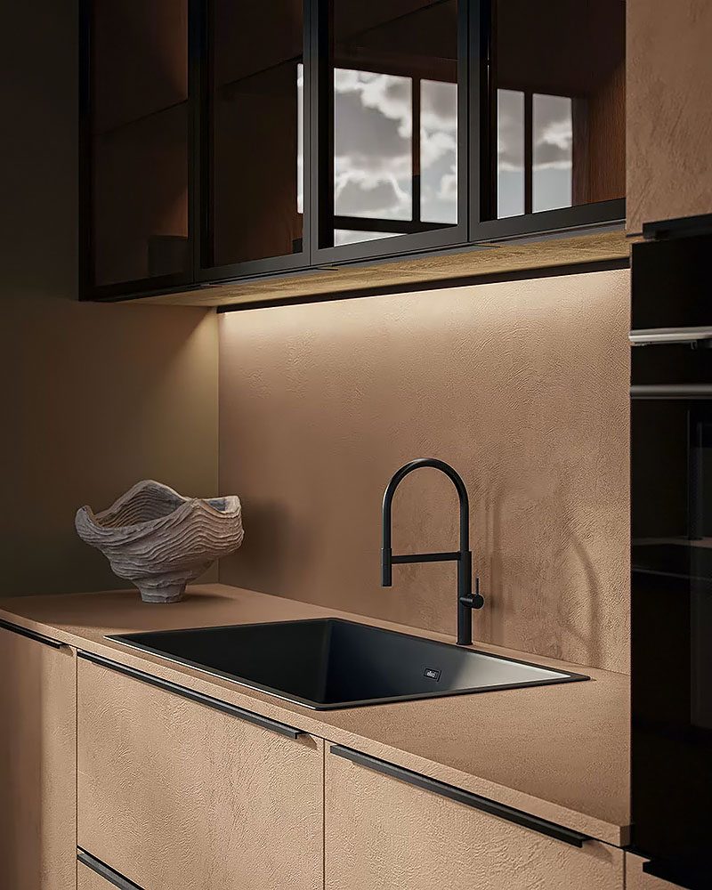 MK9 Industrial Style, Gentili Cucine � ������, ��������� ����� � �����.
