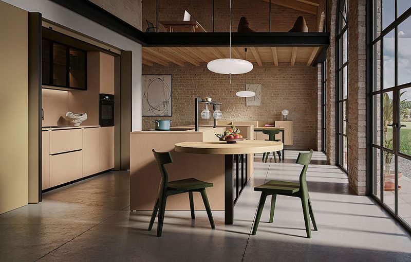 MK9 Industrial Style, Gentili Cucine � ������, ������������ ����� � �������� ���� � ����� ������.
