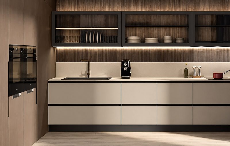 MK5, Gentili Cucine � ������, ��������� ������� ��� �������� ����� � LED ����������.