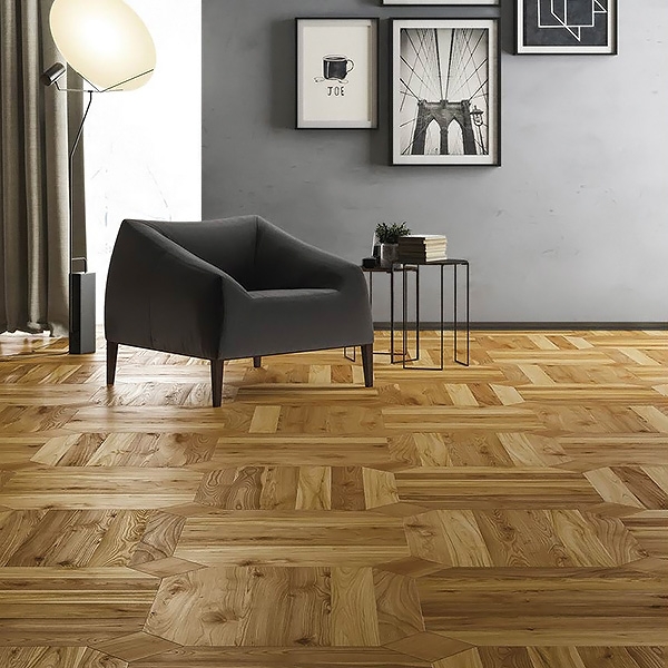 Quadrotte Elm, CP Parquet.           .
