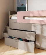 Композиция Space Saving 49, производител Mistral, Италия. Цялостни решения за детска стая, спестяващи пространство. Висок клас и