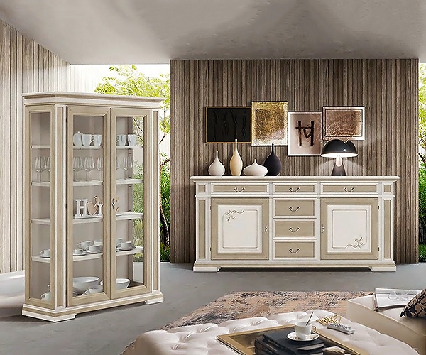 Колекция Shabby, Vaccari Cav. Giovanni. Луксозни италиански скринове, витрини и бюфети в провансалски стил.