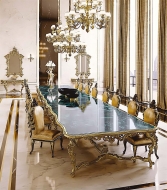 Колекция Opera, комбинация 1. Производител Andrea Fanfani. Луксозни италиански мебели за трапезария. Класически трапезни маси и 