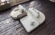 Модел Back Pack. Arketipo, Италия. Луксозни италиански модулни дивани с кожена или текстилна тапицерия. Модерно италианско обза