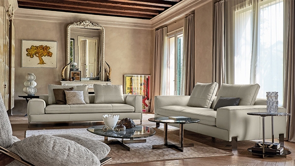  Модел Brown Shugar. Arketipo, Италия. Луксозни италиански модулни дивани с кожена или текстилна тапицерия. Модерно италианско о