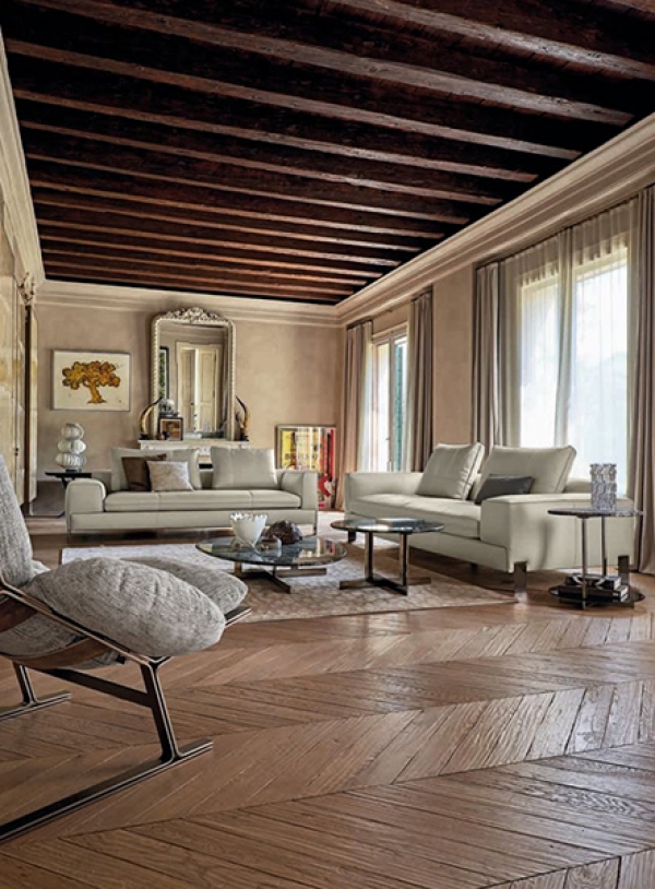  Модел Brown Shugar. Arketipo, Италия. Луксозни италиански модулни дивани с кожена или текстилна тапицерия. Модерно италианско о
