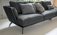 Модел Morrison. Arketipo, Италия. Италиански модулен диван с кожена или текстилна тапицерия. Модерна италианска мека мебел - пра