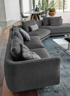 Mодел Self Control. Arketipo, Италия. Италиански модулен диван с текстилна или кожена тапицерия. Луксозна италианска мека мебел 
