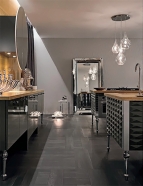 Колекция Luxury Glam, производител Aster, Италия. Класически италиански модулни кухни. Луксозни кухненски шкафове, кухненски ост