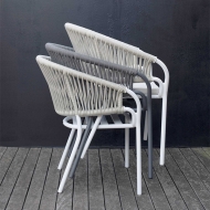 Колекция Pleasure. Производител Atmosphera, Италия. Луксозен италиански градински стол и бар стол, изработени от висококачествен