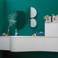Колекция Versa. Производител Birex, Италия. Луксозно италианско обзавеждане за баня- модерни мебели, огледала, осветление, аксес