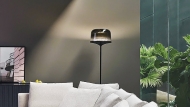 Модел Pin. Производител Bonaldo, Италия. Луксозна италианска стояща лампа. Модерни италиански осветителни тела за спалня, всекид