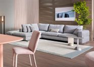 Модел Ever more. Производител Bonaldo, Италия. Модерна италианска модулна мека мебел с кожена или текстилна тапицерия. Луксозни