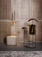 Модел Olos. Производител Bonaldo, Италия. Модерна италианска табуретка. Модерна италианска мека мебел - дивани, кресла, лежанки,