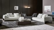 Модел Boolean. Производител Bonaldo, Италия. Модерен италиански модулен диван с тапицерия от текстил. Луксозна италианска модулн