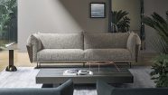 Модел Blend. Производител Bonaldo, Италия. Модерна италианска модулна мека мебел с тапицерия от кожа и текстил. Луксозни италиан