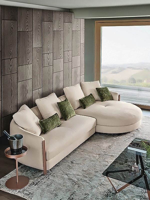 Модел Bonnie. Производител Bontempi, Италия. Модерен италиански модулен диван. Луксозна италианска мека мебел - дивани, кресла, 