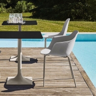 Модел Mood Outdoor. Производител Bontempi, Италия. Модерен италиански стол, подходящ за употреба на открито. Луксозни столове за