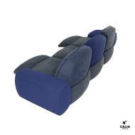 Модел Lazy. Производител Calia, Италия. Модерен италиански модулен диван с релакс механизми, регулиращи позицията на облегалката