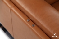 Модел Magnum. Производител Calia, Италия. Модерен италиански диван с релакс механизъм, позволяващ регулиране на дълбочината на с