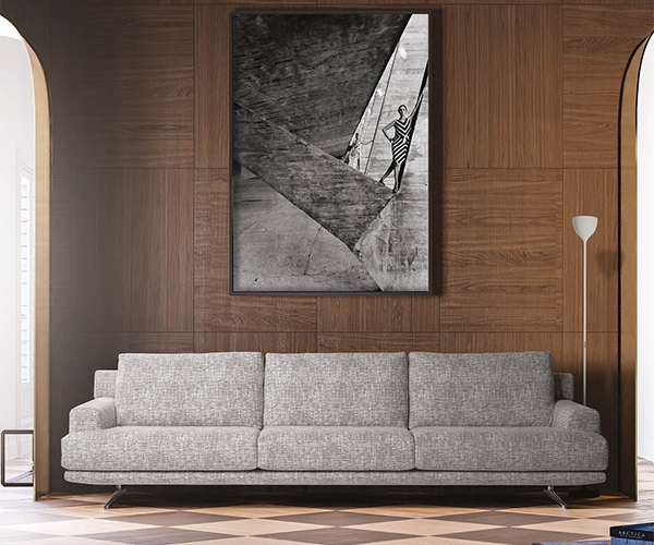 Cosmo, Calia. Модерен италиански модулен диван с разнообразие от елементи - лежанки, прави, ъглови, двойки, тройки и др.