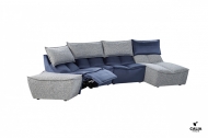 Модел Hip Hop. Производител Calia, Италия. Модерен италиански модулен диван с релакс механизъм. Луксозна италианска мека мебел с