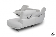 Модел Regal_e. Производител Calia, Италия. Луксозна италианска модулна мека мебел с релакс механизми. Модерни италиански дивани,
