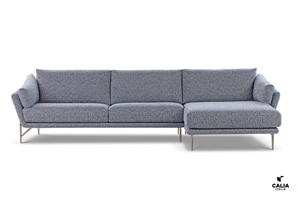Модерен италиански модулен диван с разнообразие от модулни елементи, модел Venere. Производител Calia, Италия.
