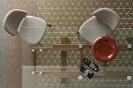 Модел Apotema. Производител - Calligaris, Италия. Модерен италиански жакардов килим. Луксозни италиански мебели, аксесоари и осв
