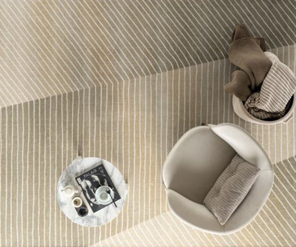 Neat, Calligaris. Модерен италиански килим с дигитален принт, изработен от полиамид.