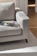 Square Next. Производител - Calligaris, Италия. Модерен италиански диван с тапицерия от кожа или текстил. Луксозна италианска ме