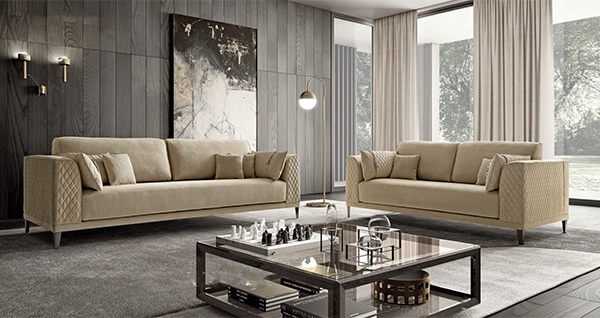 Колекция Mood. Производител Camelgroup, Италия. Луксозна италианска мека мебел - дивани и кресла с разтегателен механизъм. Модер