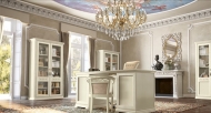 Колекция Torriani. Производител Camelgroup, Италия. Класически италиански офис мебели - луксозни бюра, библиотеки, столове, крес