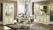 Колекция Treviso White. Производител Camelgroup, Италия. Луксозно италианско обзавеждане за трапезария в класически стил. Класич
