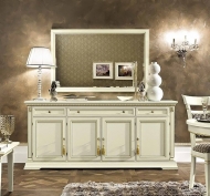 Колекция Treviso White. Производител Camelgroup, Италия. Луксозно италианско обзавеждане за трапезария в класически стил. Класич