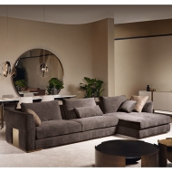 Колекция Montecarlo. Производител Cantori, Италия. Луксозна италианска серия дивани - прави или ъглови.