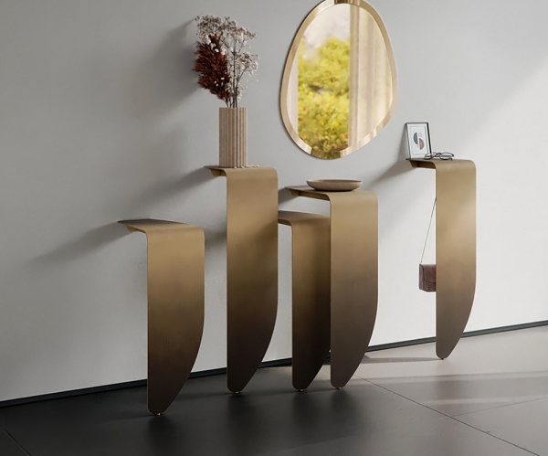 Peninsula, Cattelan. Луксозна италианска метална конзола.