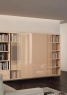 Колекция Vitalyty 02 - Colombini, Италия. Модерни италиански модулни библиотеки. Луксозна италианска корпусна мебел за дневна - 