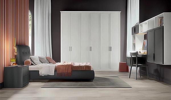 Êîìïîçèöèÿ 06, êîëåêöèÿ Arcadia, Colombini. Ëóêñîçíè èòàëèàíñêè ìåáåëè çà þíîøåñêà ñòàÿ - ëåãëà, ãàðäåðîáè, øêàôîâå è äð.