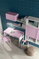 Колекция Bridge I - Colombini, Италия. Луксозни италиански мебели за детска стая. Детски разтегателни легла, гардероби, скринове