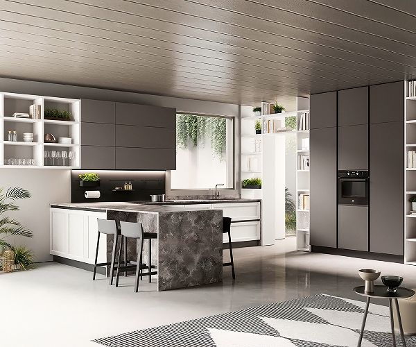 Futura 14-16, Colombini. Ìîäåðíà èòàëèàíñêà ìîäóëíà ñèñòåìà çà êóõíÿ.