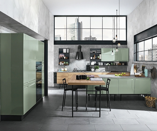 Isla 02, Colombini. Ìîäåðíè èòàëèàíñêè ìîäóëíè êóõíè ñ îñòðîâ.