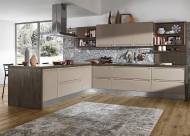 Êîìïîçèöèÿ Isla 04. Ïðîèçâîäèòåë - Colombini, Èòàëèÿ. Ëóêñîçíà èòàëèàíñêà ìîäóëíà êóõíÿ ñ êóõíåíñêè îñòðîâ. Öÿëîñòíè ðåøåíèÿ çà