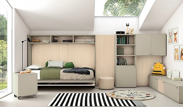 Golf Save Space 02, Colombini. Ìîäåðíè èòàëèàíñêè ìîäóëíè ñèñòåìè çà äåòñêà ñòàÿ.