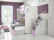 Колекция Golf Bunk Beds I - Colombini, Италия. Цялостни решения за детска стая. Модерни италиански двуетажни легла, гардероби, б