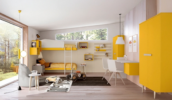 Castles & Happy K32-K33, Colombini. Öÿëîñòíè ðåøåíèÿ çà äåòñêà ñòàÿ ñ äâóåòàæíî ëåãëî.