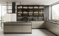 Êîìïîçèöèÿ Lungomare Plus 07. Ïðîèçâîäèòåë - Colombini, Èòàëèÿ. Öÿëîñòíè ðåøåíèÿ çà êóõíÿ - êóõíåíñêè øêàôîâå è êóõíåíñêè îñòðîâ